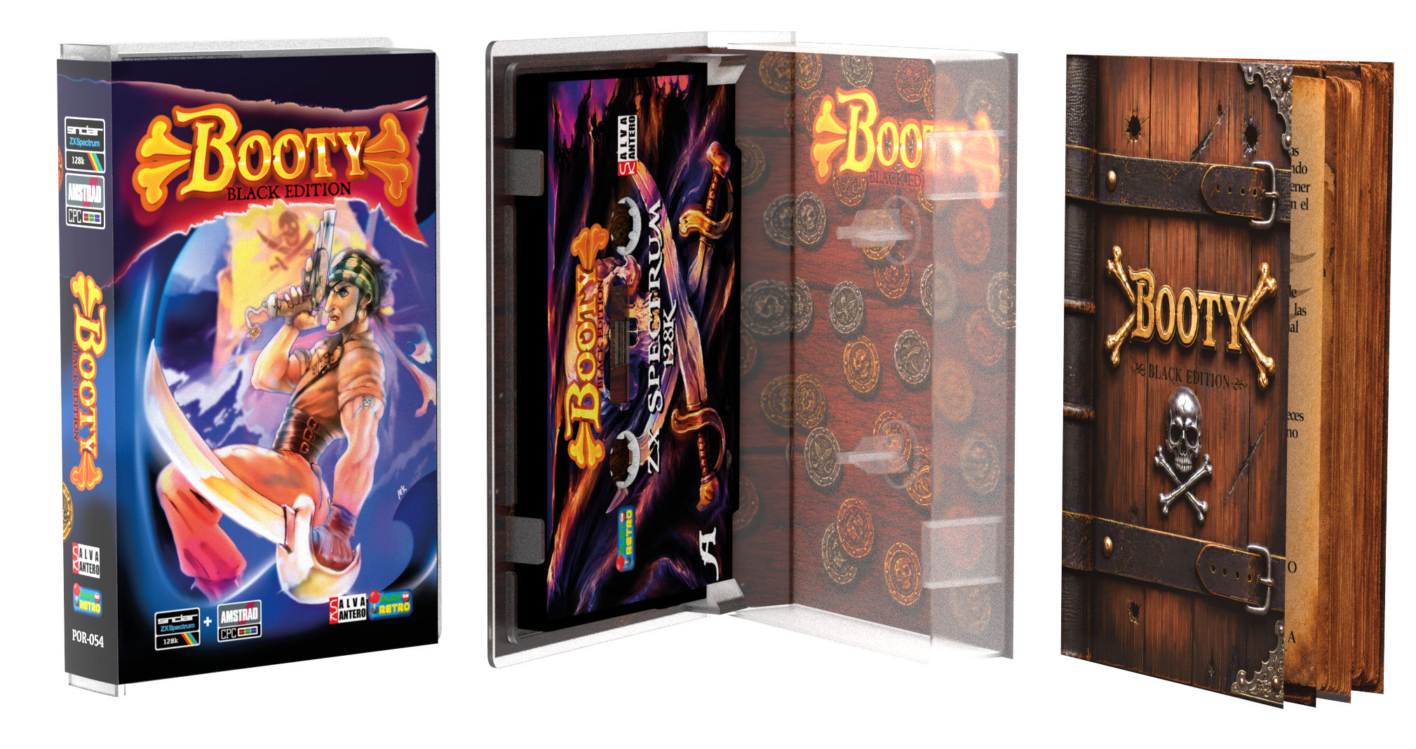BOOTY: BLACK EDITION – EDICIÓN DELUXE PARA ZX SPECTRUM Y AMSTRAD